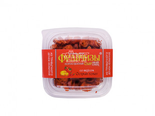 Форель балык холодного копчения: Фрайчизы со вкусом острый томат (100 гр.)