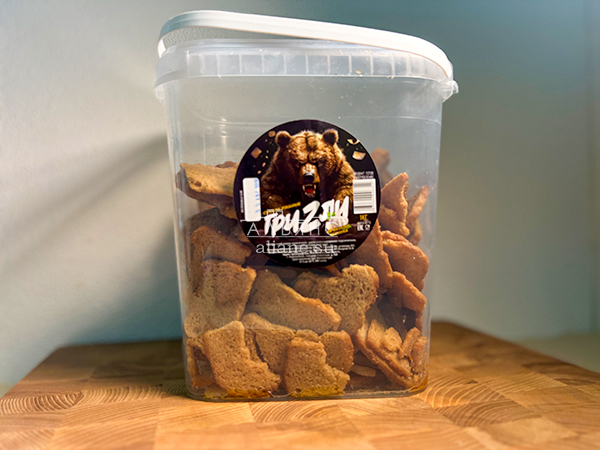 Ведро Ржаные гренки с чесноком в Рузе