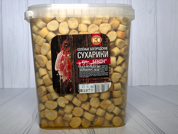 Сухарики с беконом в Рузе