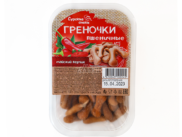 Сурские гренки Тайский перчик (100 гр) в Рузе