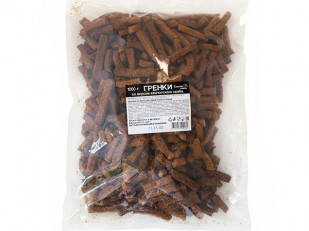 Ухо целое с красным перцем (150 гр.): Деревенские гренки со вкусом Камчатского краба (Сурские)