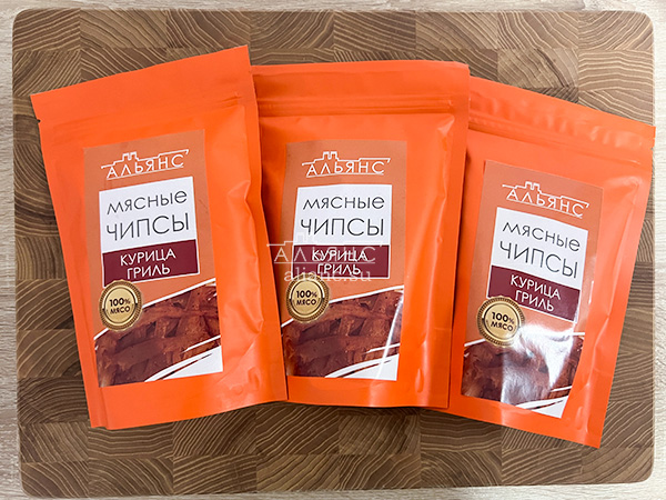Мясо (АЛЬЯНС) вяленое курица "Гриль" 50 гр. в Рузе