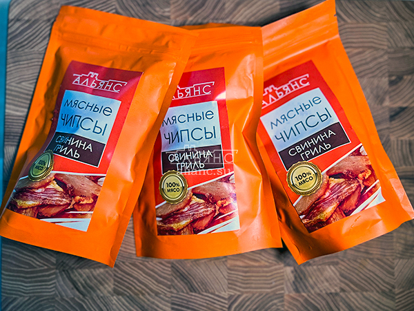 Мясо (АЛЬЯНС) вяленое свинина "Гриль" 50 гр. в Рузе