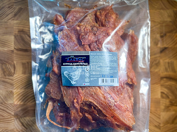Мясо (АЛЬЯНС) вяленое курица 500гр "С халапеньо" в Рузе