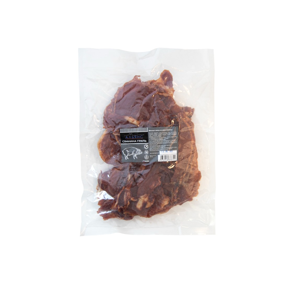 Мясо (АЛЬЯНС) вяленое свинина гриль (500гр) в Рузе