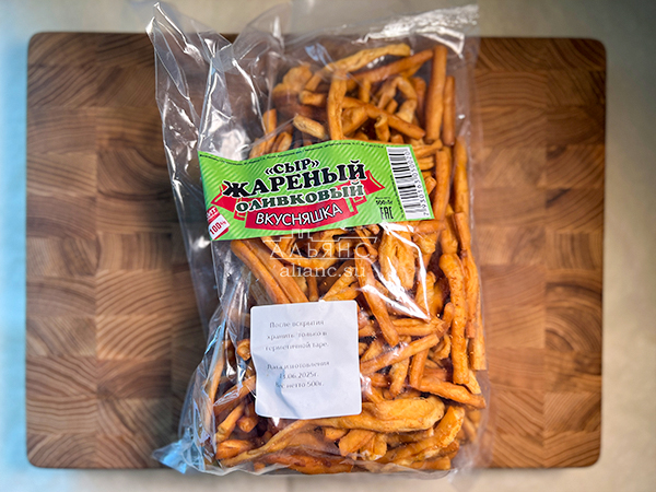 Жареный сыр "ВКУСНЯШКА" (Оливковый) 500гр. в Рузе
