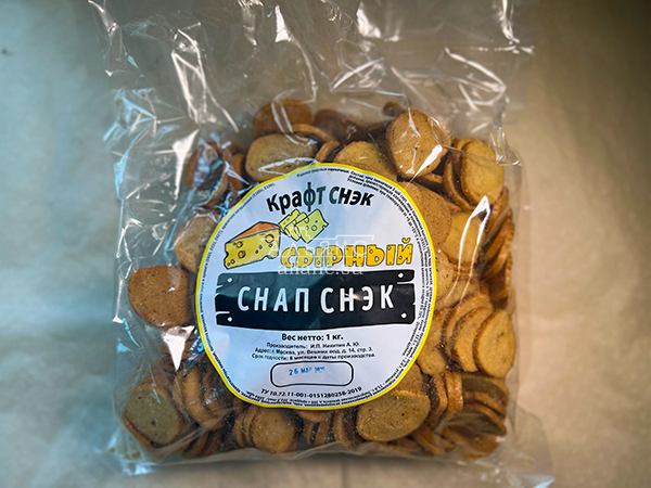 Снапсы ПШЕНИЧНЫЕ "Сыр" в Рузе