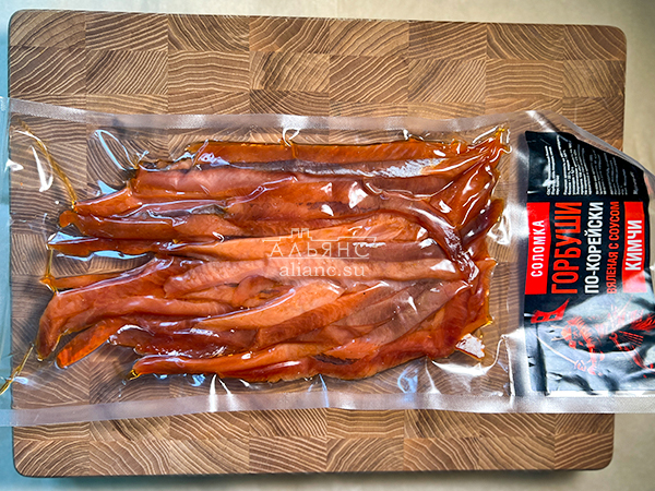 Горбуша соломка по-корейски в Рузе