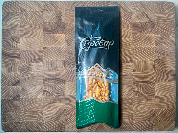 Сыр 60 гр ГОРНЫЙ СЫРОВАР (Бочонок копчёный с аджикой) в Рузе