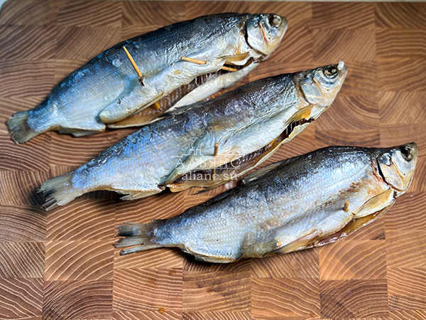 Пелядь вяленая крупная потрошеная в Рузе