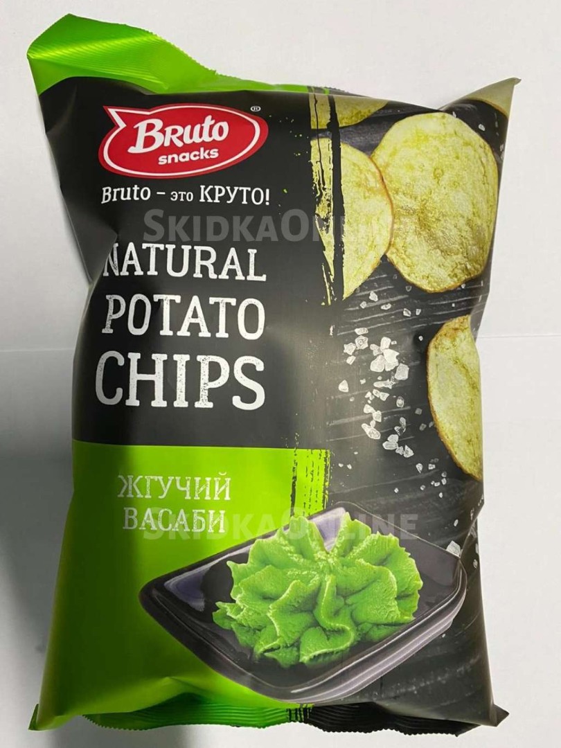 Картофель «Бруто» со вкусом васаби 130 гр. в Рузе