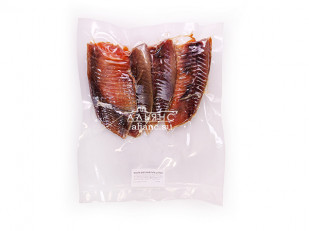 Кальмар кольца со вкусом краба: Ребра воблы с икрой